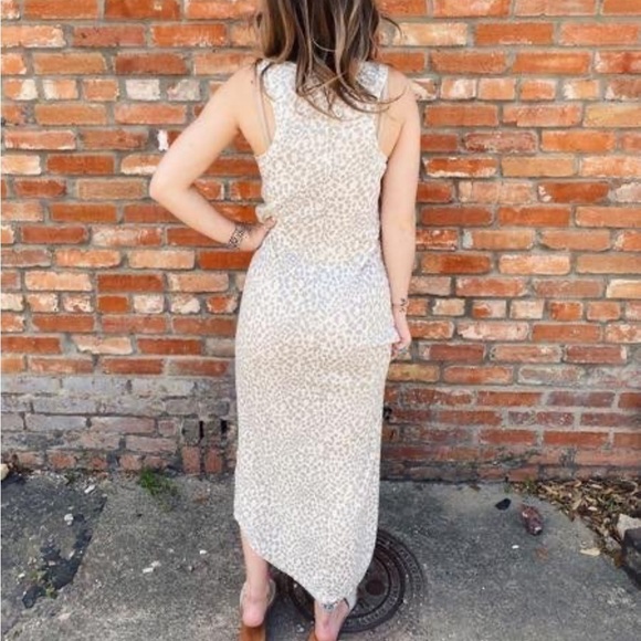 New Z Supply Leopard Hacci Dress Large - Picture 7 of 11